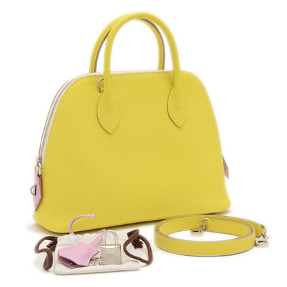 Hermès Yellow Leather Bolide