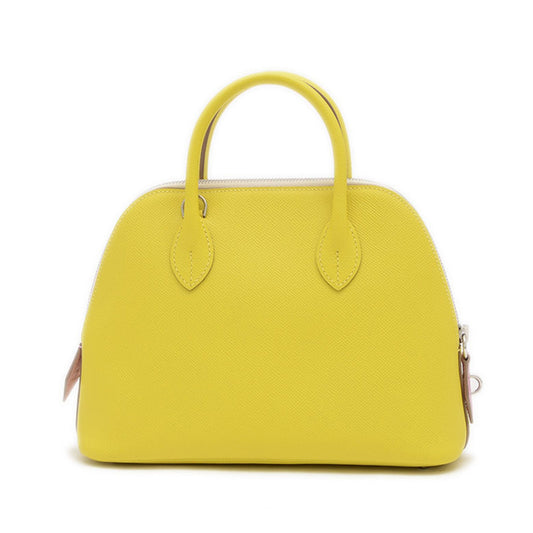 Hermès Yellow Leather Bolide