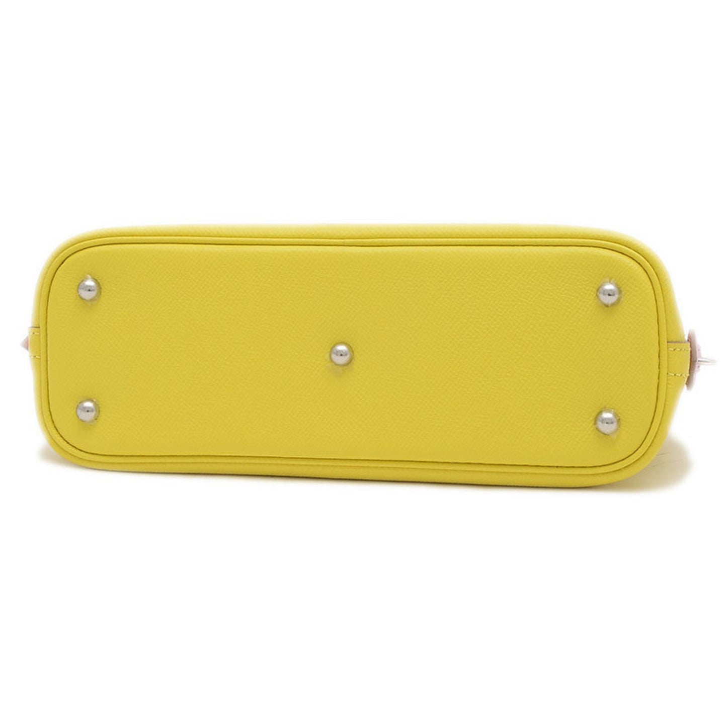 Hermès Yellow Leather Bolide