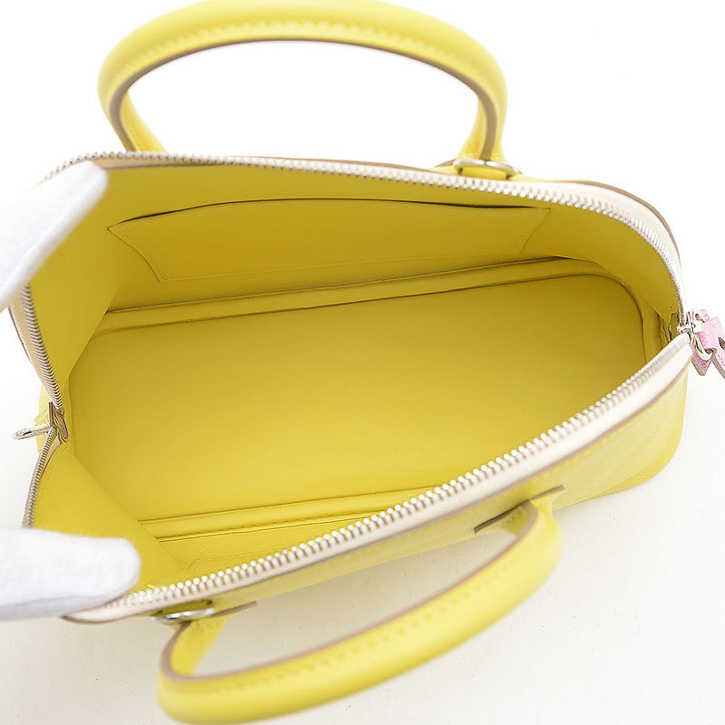Hermès Yellow Leather Bolide