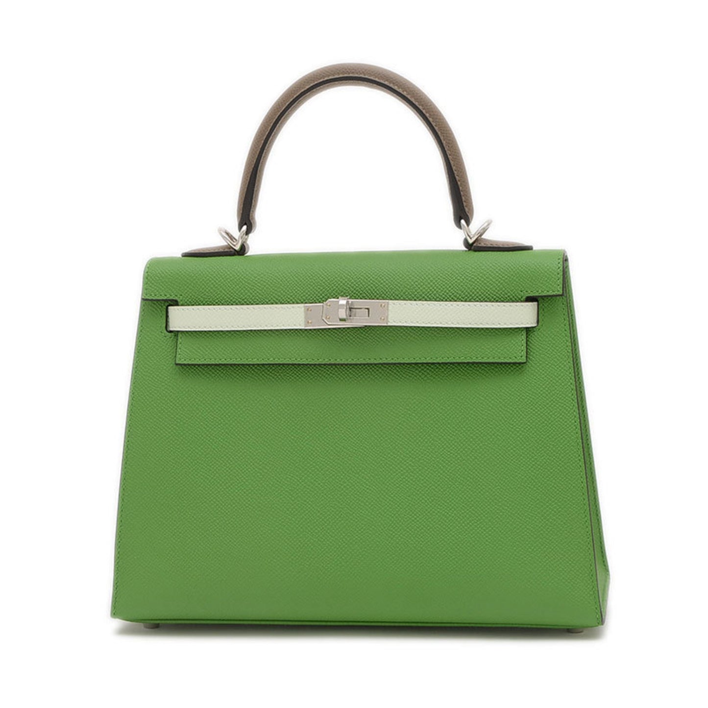 Hermès Green Leather Kelly 25