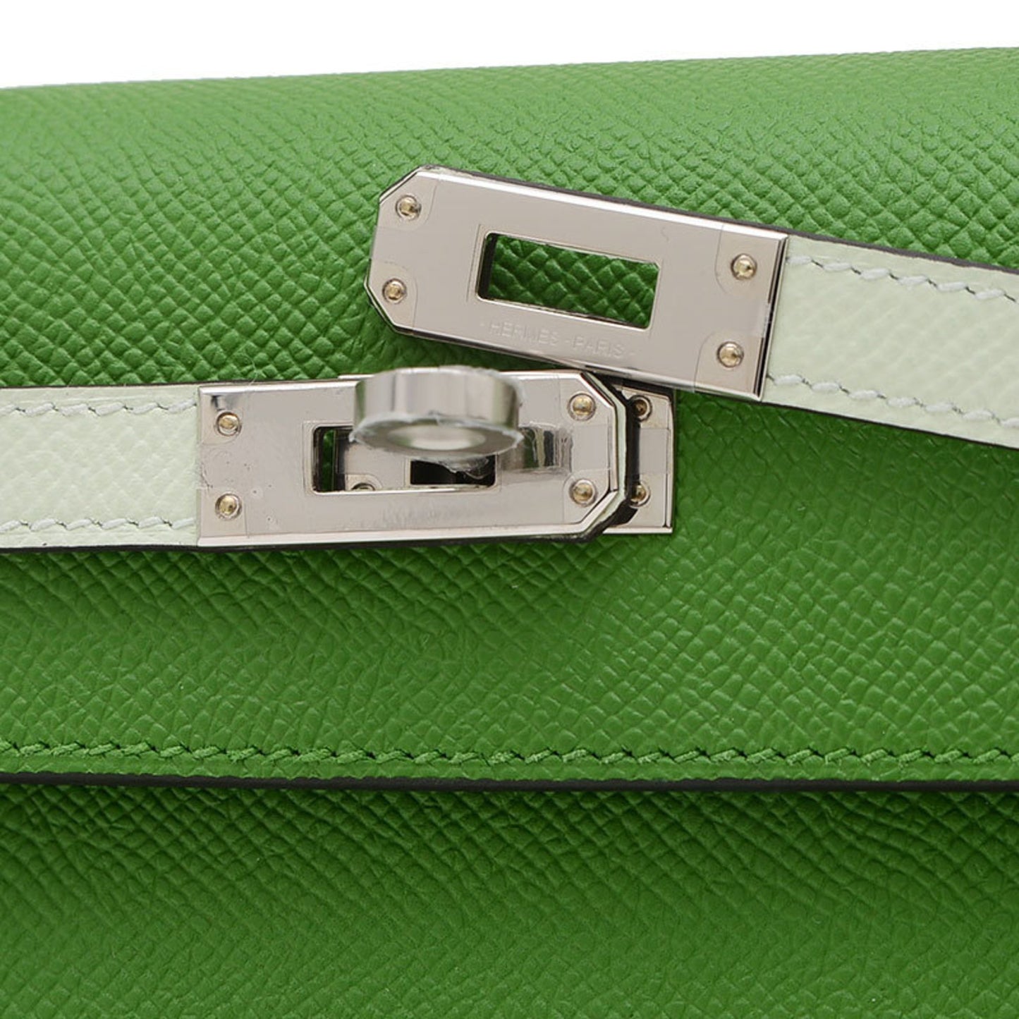 Hermès Green Leather Kelly 25