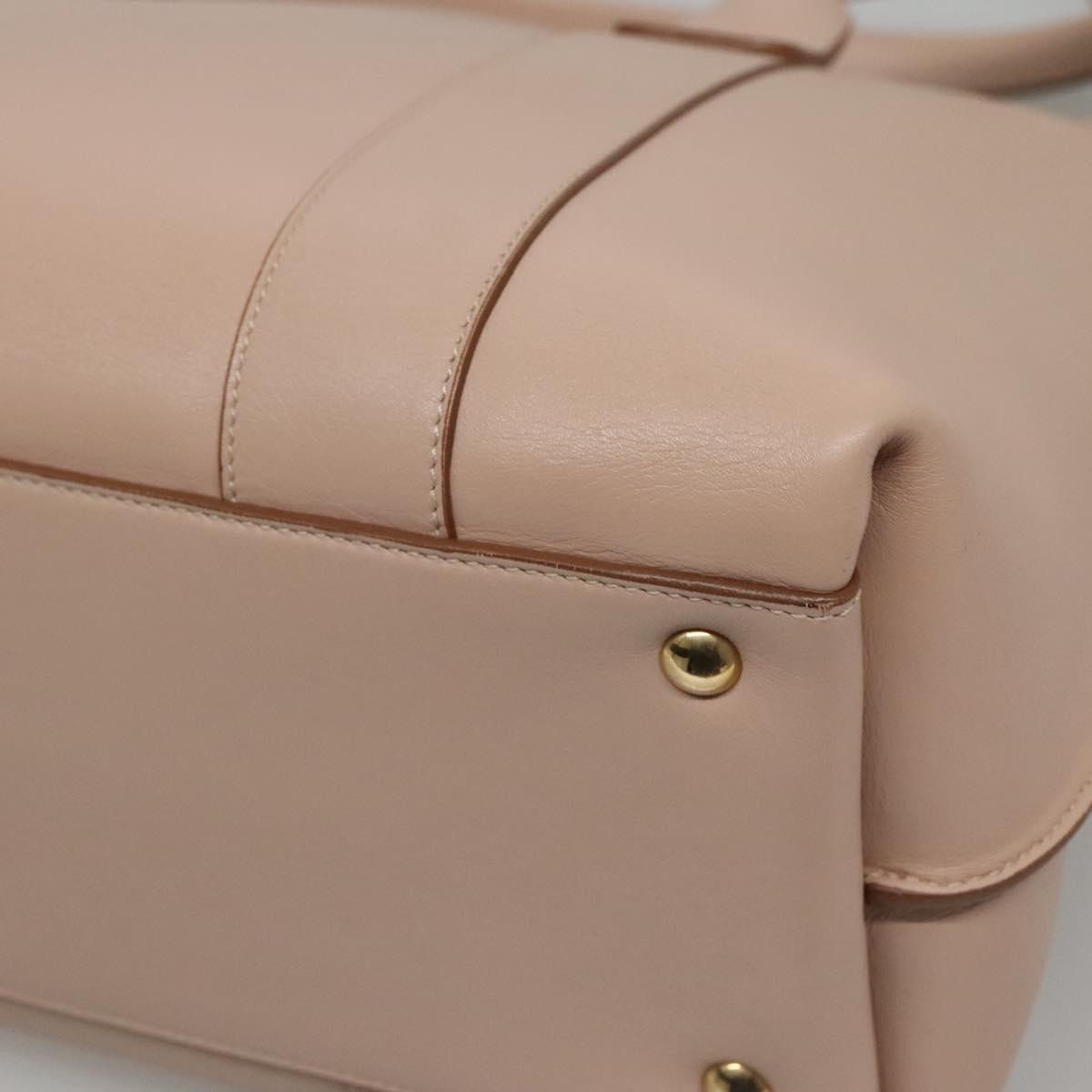 Salvatore Ferragamo Brown Leather Gancini