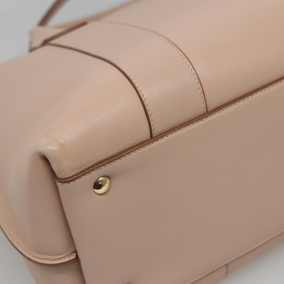 Salvatore Ferragamo Brown Leather Gancini