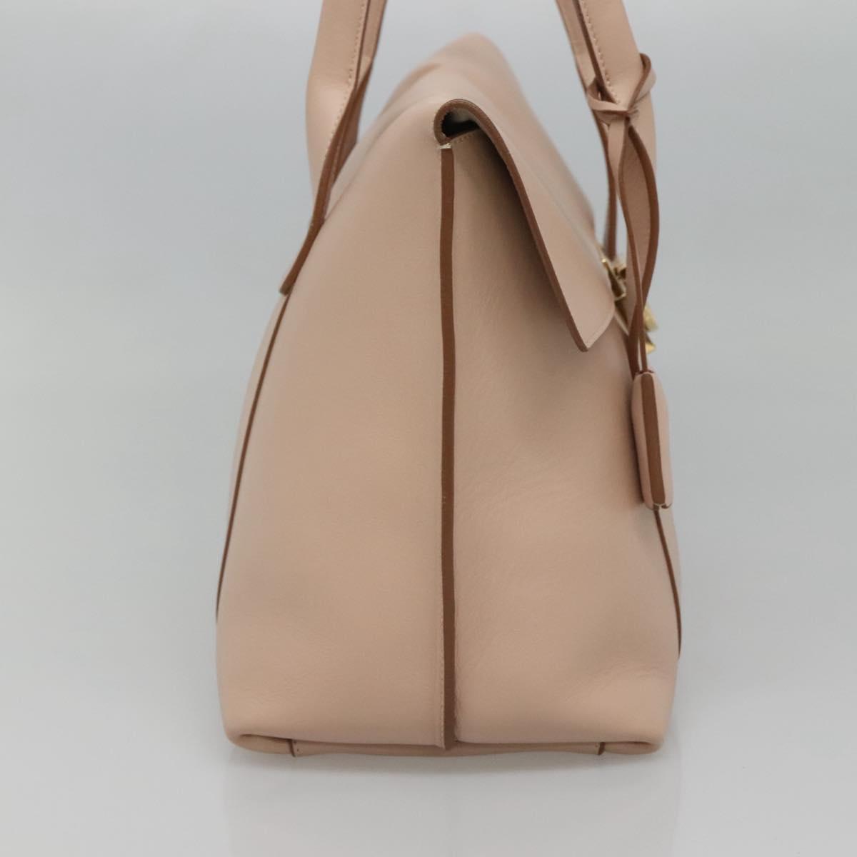 Salvatore Ferragamo Brown Leather Gancini