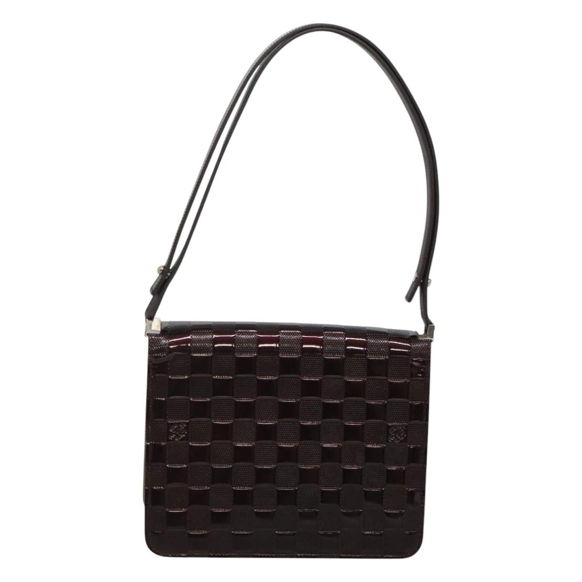 Louis Vuitton Black Patent Leather Cabaret