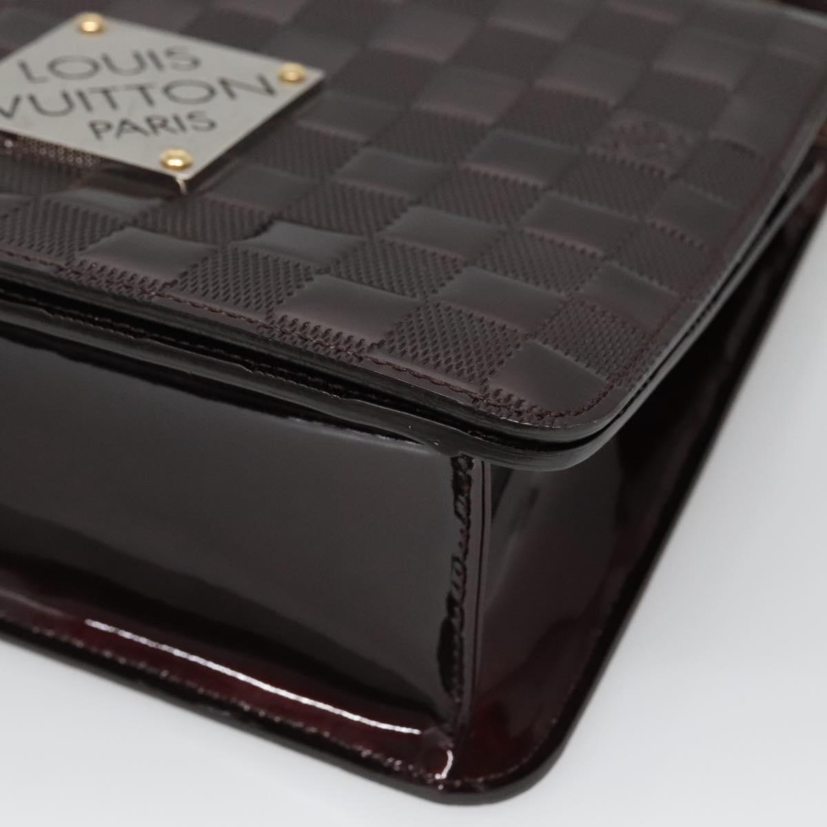 Louis Vuitton Black Patent Leather Cabaret