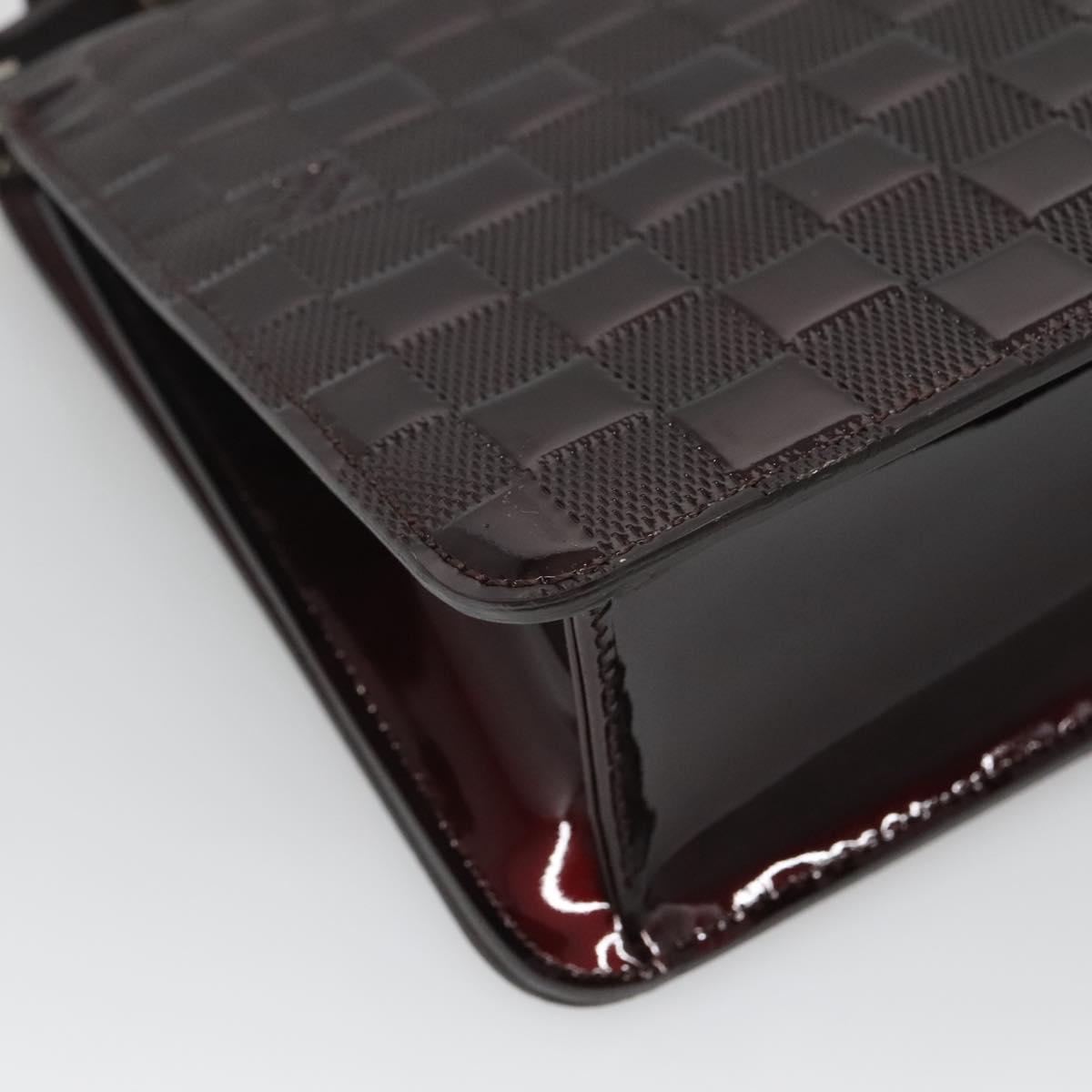 Louis Vuitton Black Patent Leather Cabaret