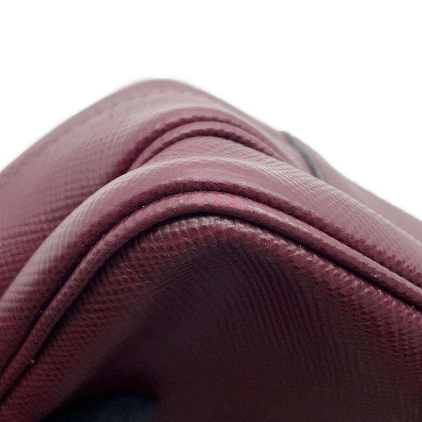 Prada Red Leather Saffiano