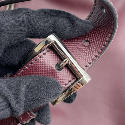 Prada Red Leather Saffiano