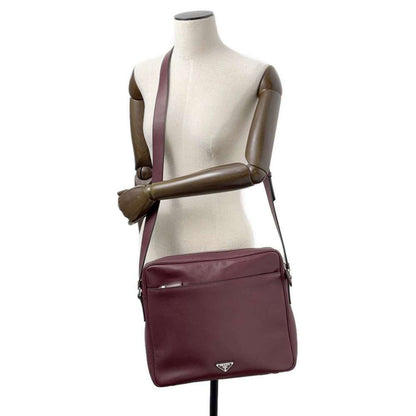 Prada Red Leather Saffiano