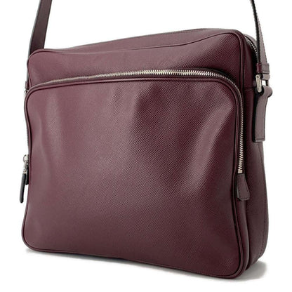 Prada Red Leather Saffiano