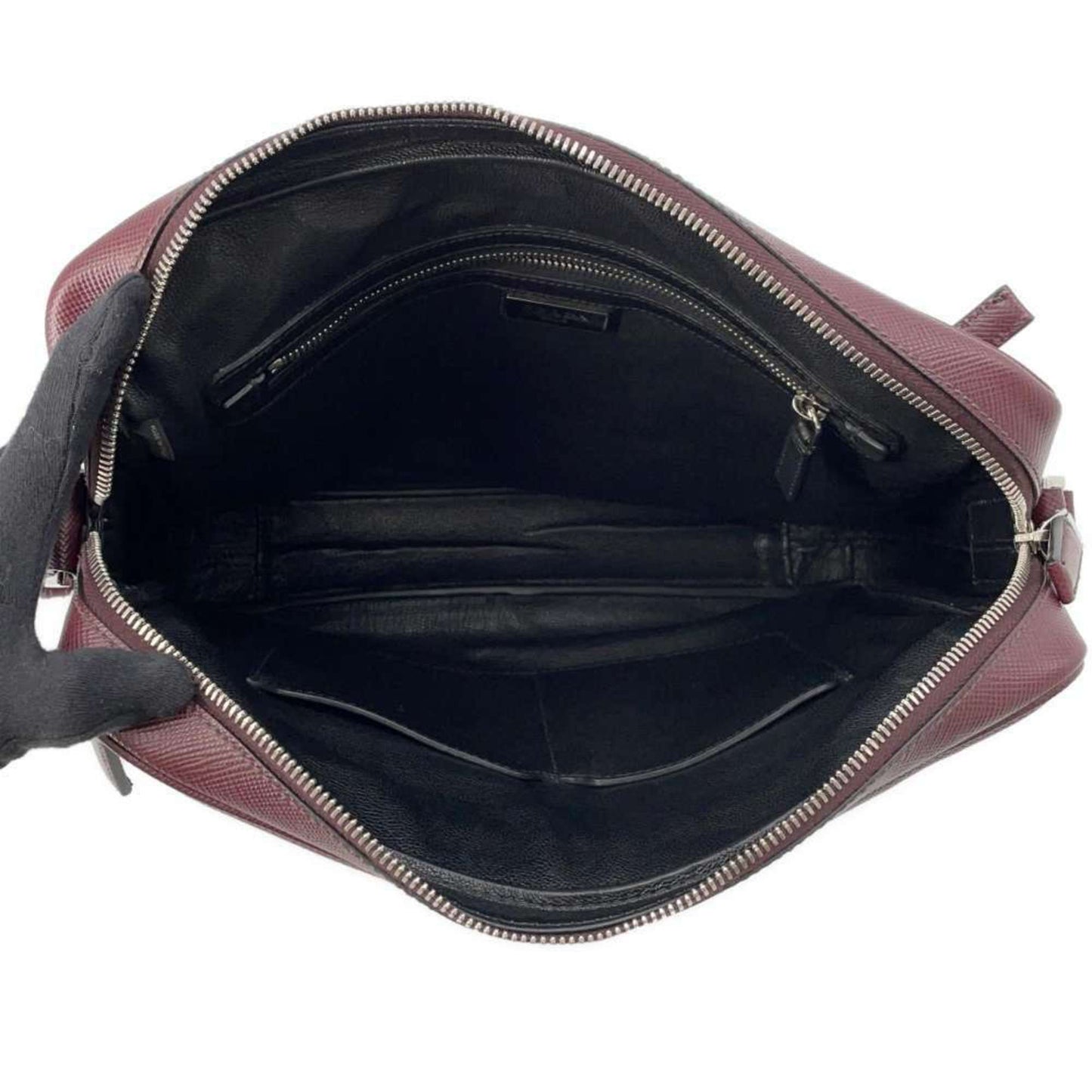 Prada Red Leather Saffiano