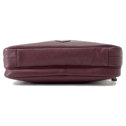 Prada Red Leather Saffiano