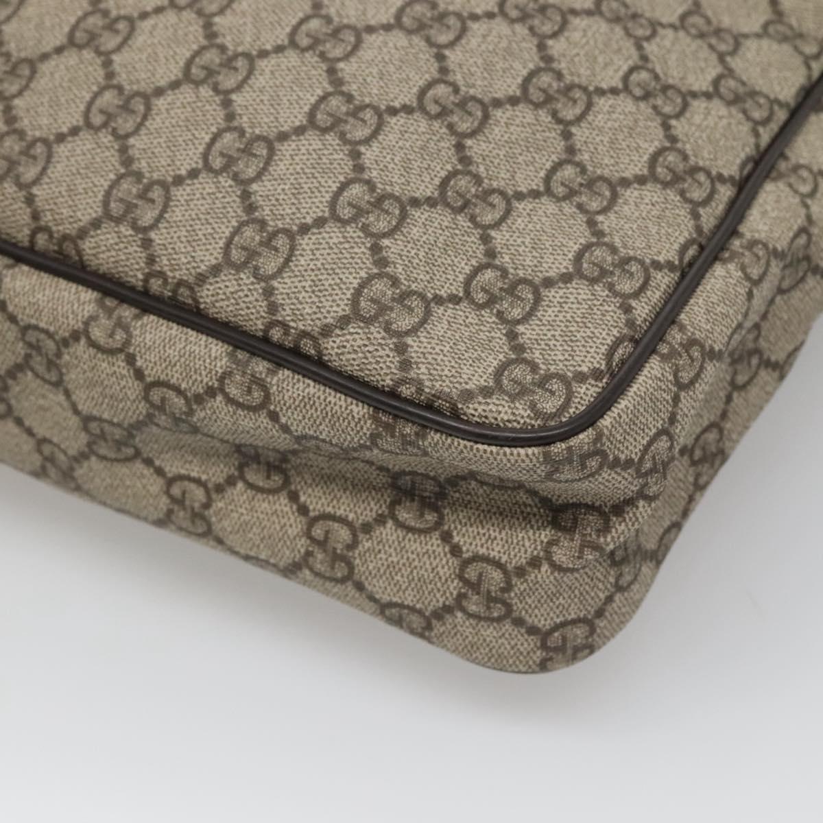 Gucci Brown Canvas Gg Supreme