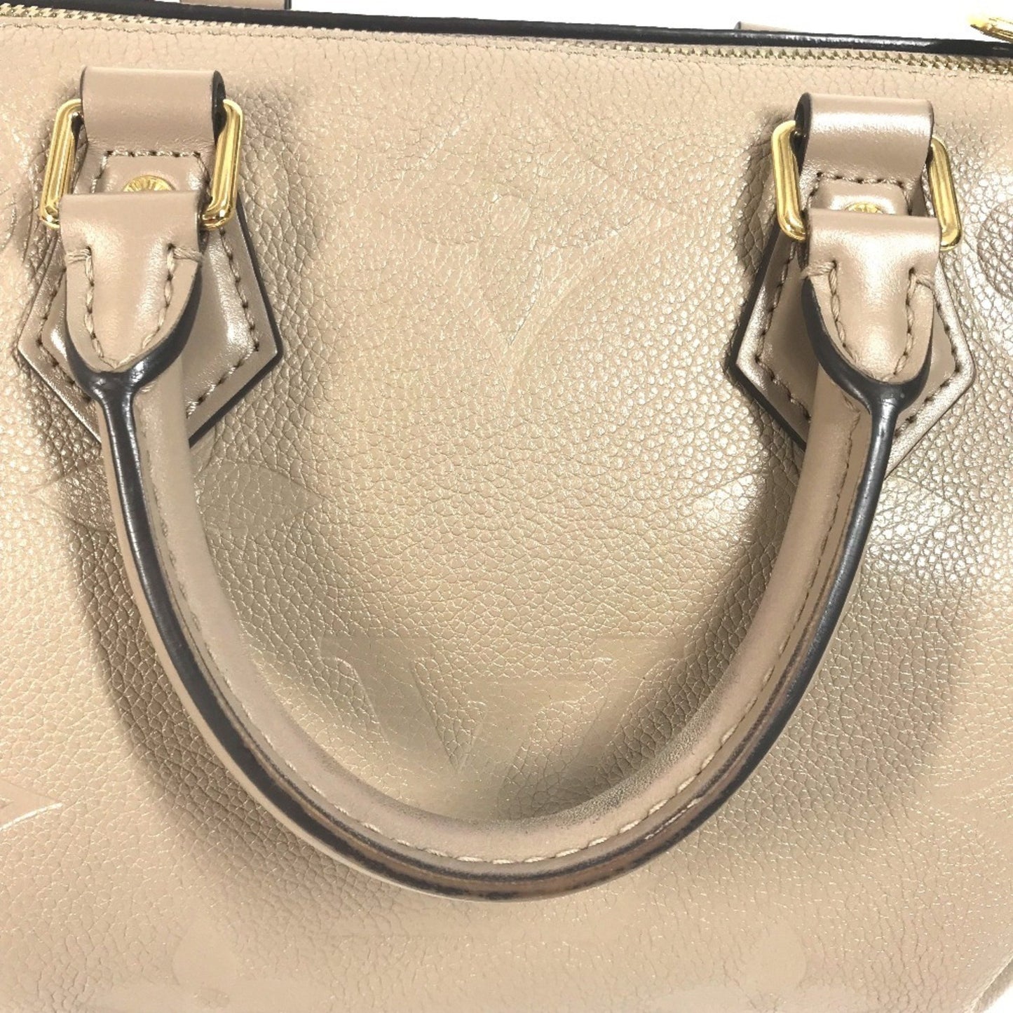 Louis Vuitton Brown Leather Speedy Bandoulière 25