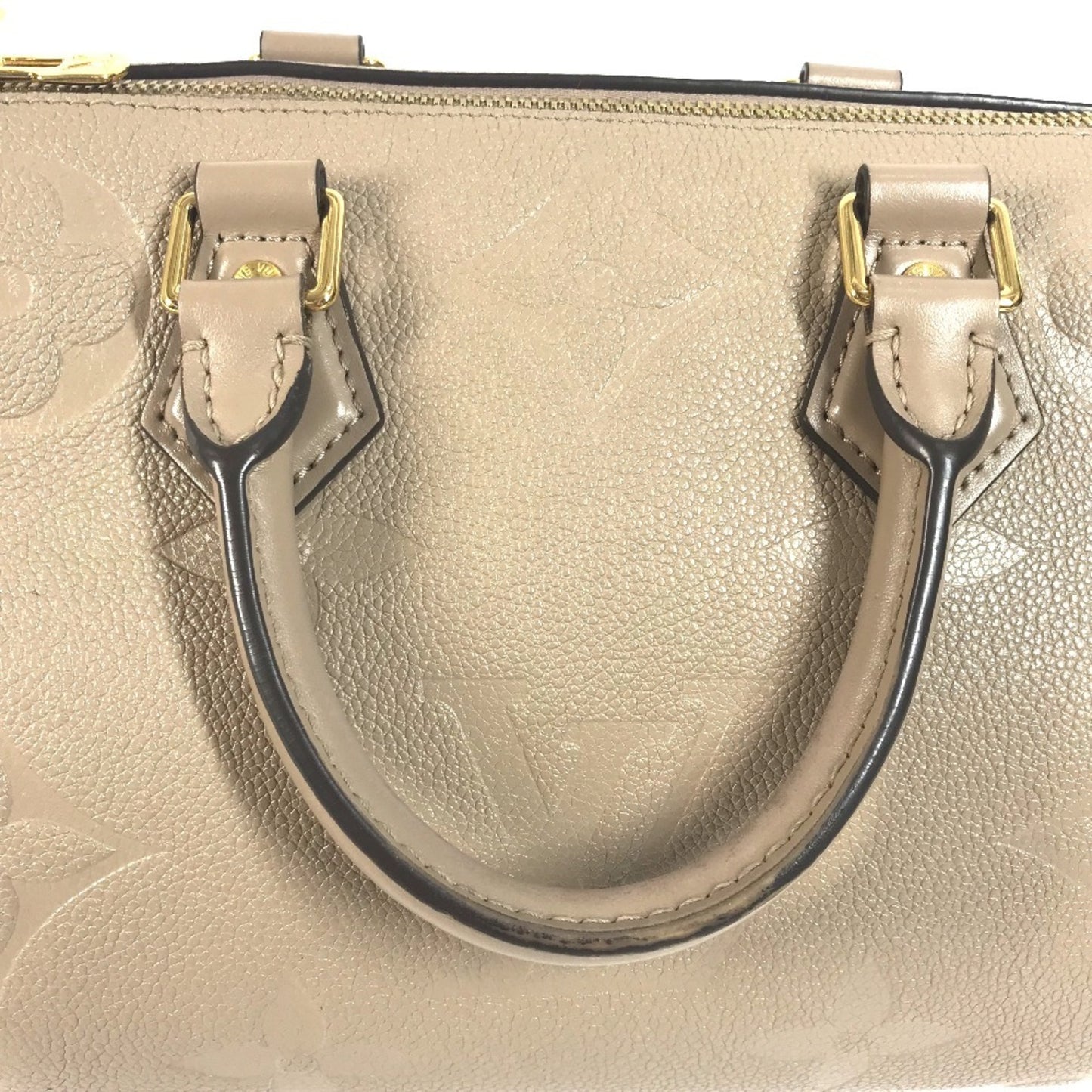 Louis Vuitton Brown Leather Speedy Bandoulière 25