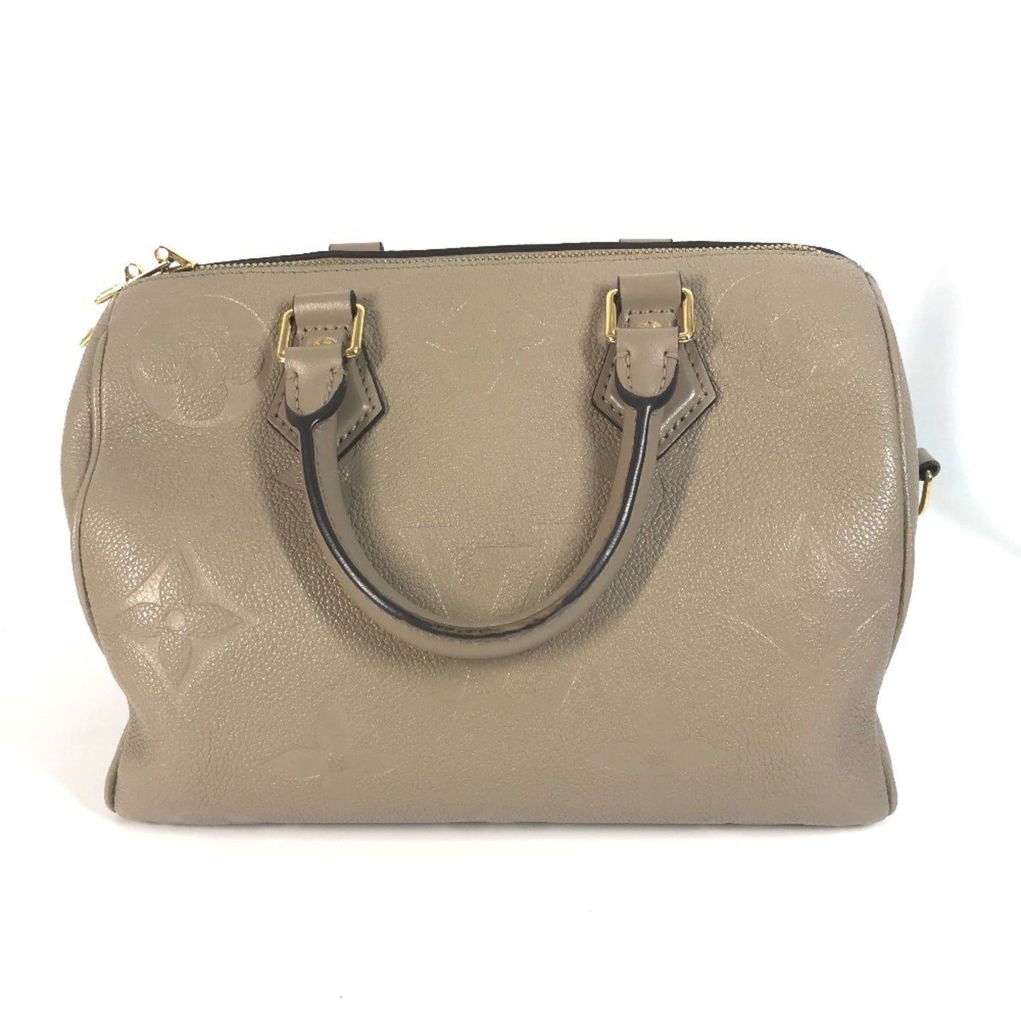 Louis Vuitton Brown Leather Speedy Bandoulière 25