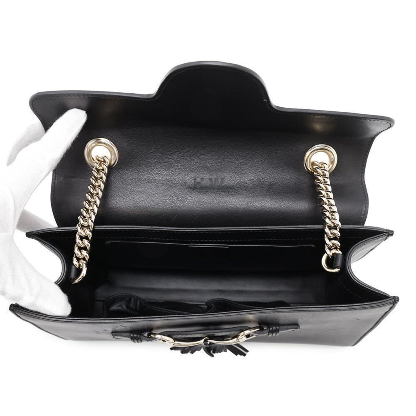 Gucci Black Leather Emily