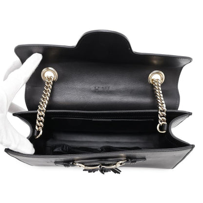 Gucci Black Leather Emily
