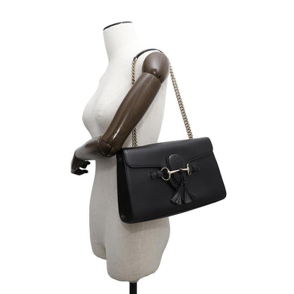Gucci Black Leather Emily