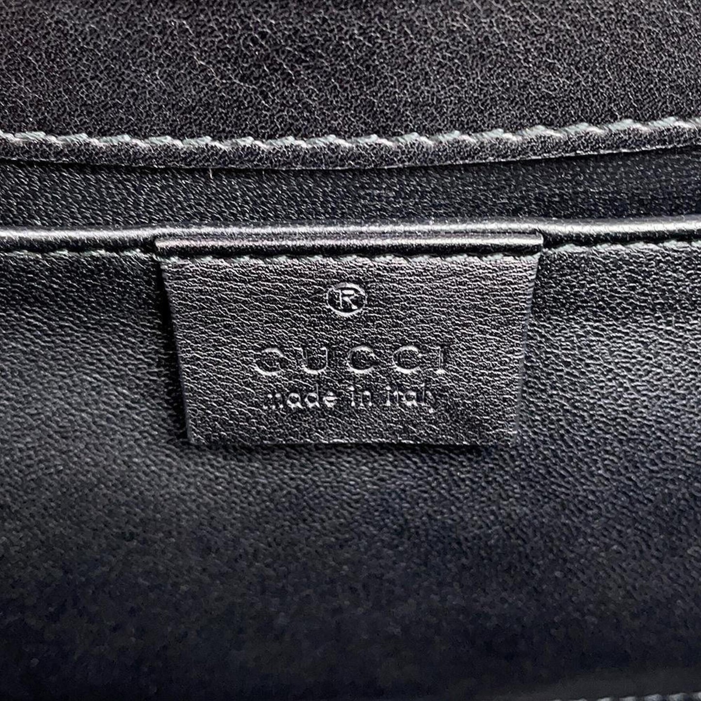 Gucci Black Leather Emily