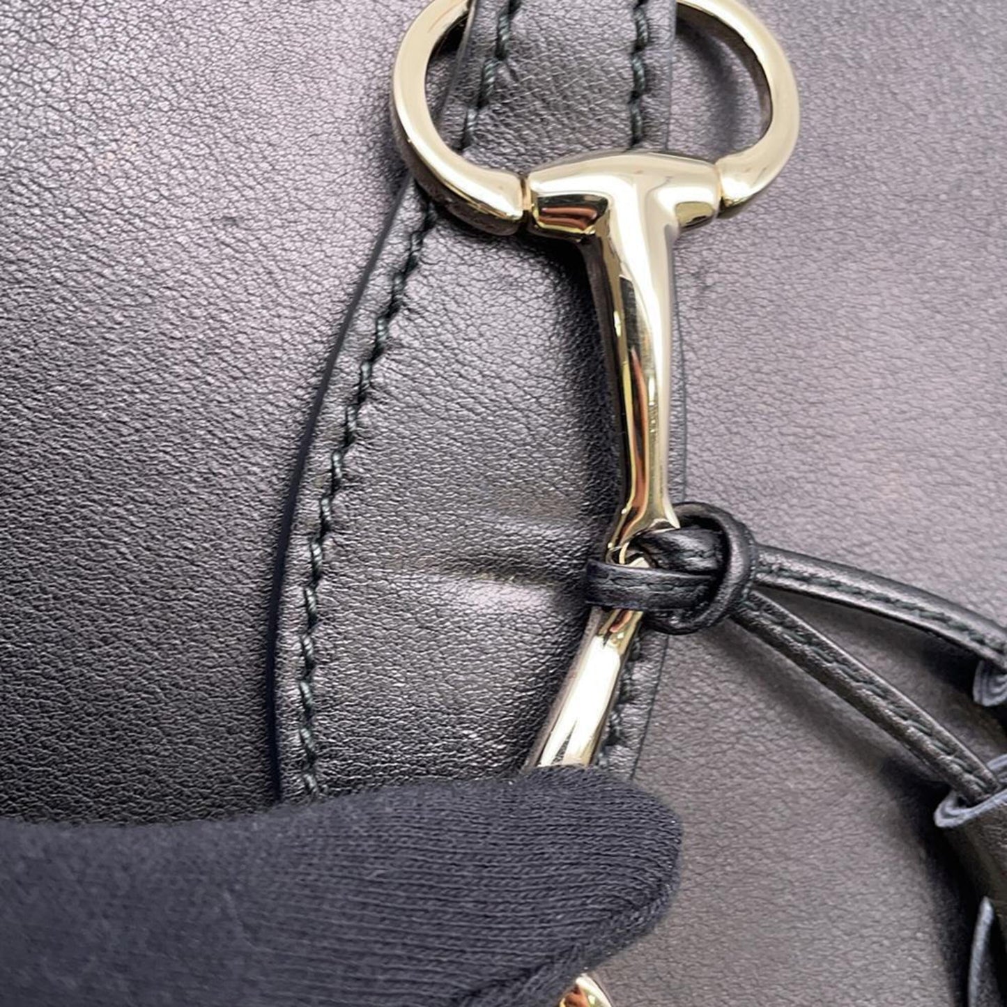 Gucci Black Leather Emily