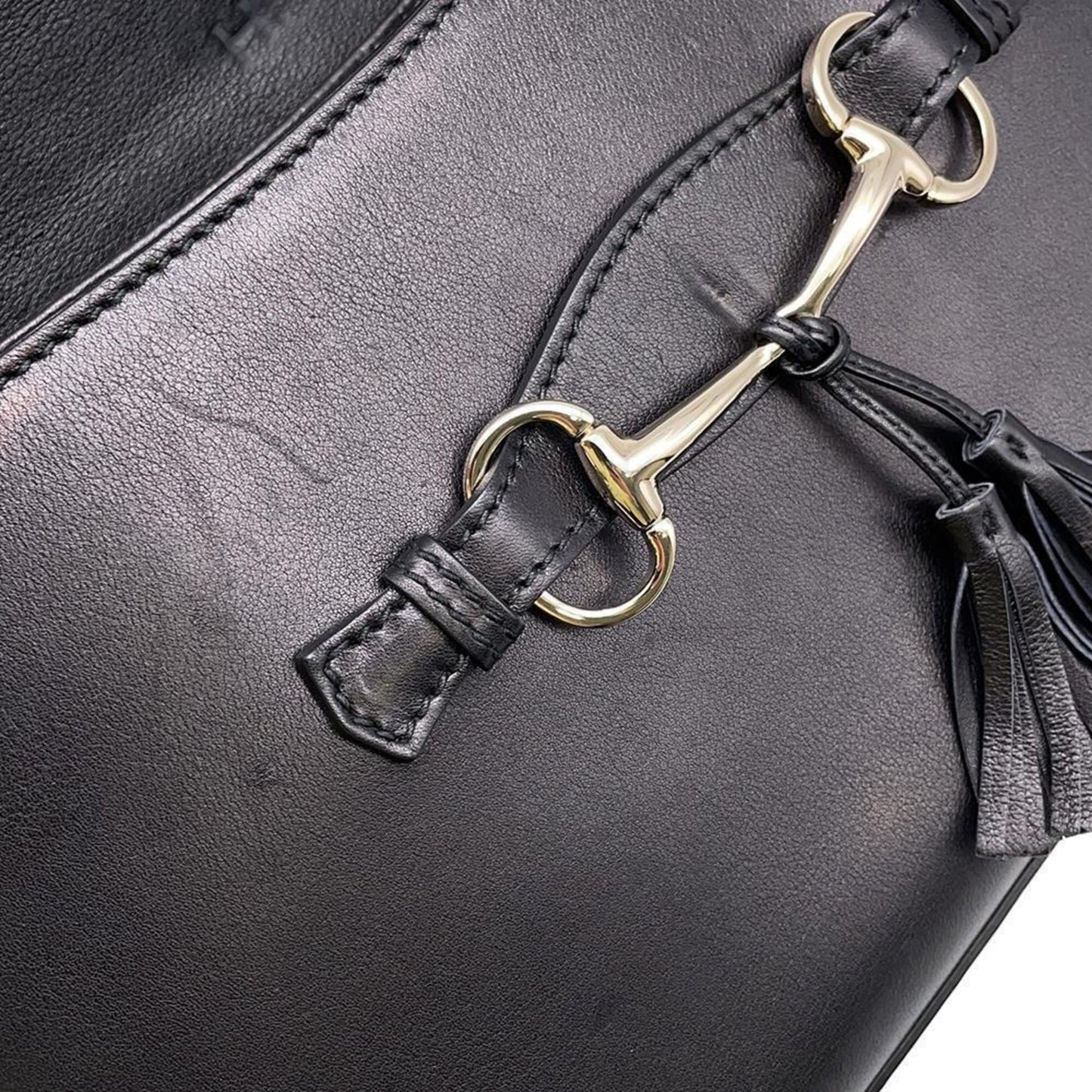 Gucci Black Leather Emily
