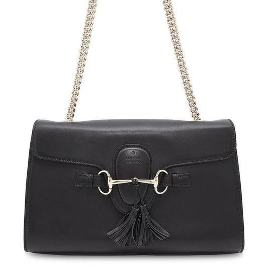 Gucci Black Leather Emily