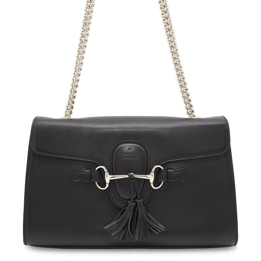 Gucci Black Leather Emily
