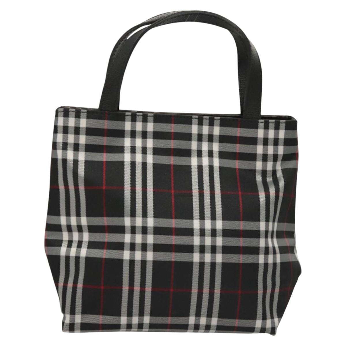 Burberry Black Nylon Nova Check
