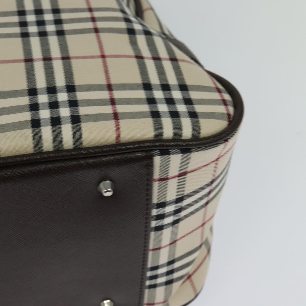 Burberry Brown Canvas Nova Check