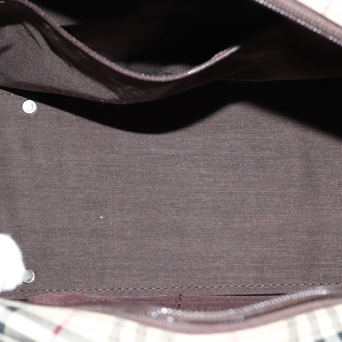 Burberry Brown Canvas Nova Check
