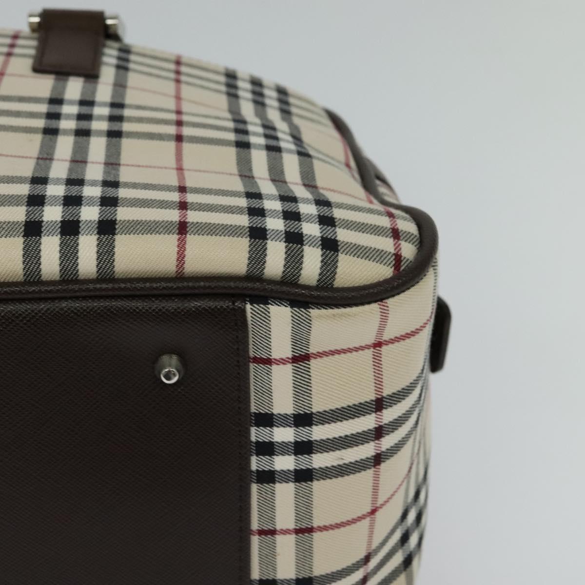 Burberry Brown Canvas Nova Check