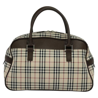 Burberry Brown Canvas Nova Check
