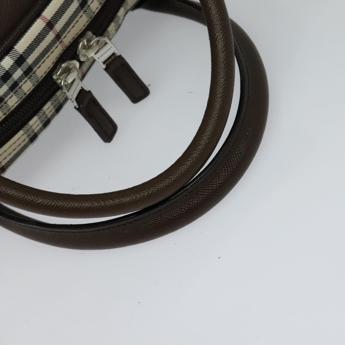 Burberry Brown Canvas Nova Check