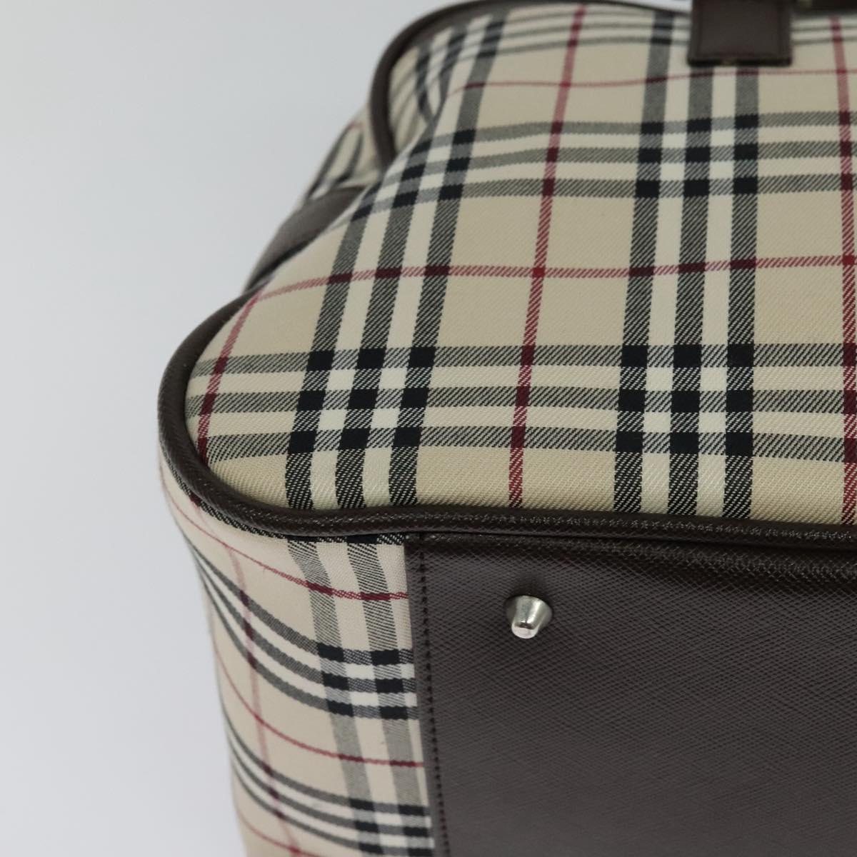 Burberry Brown Canvas Nova Check