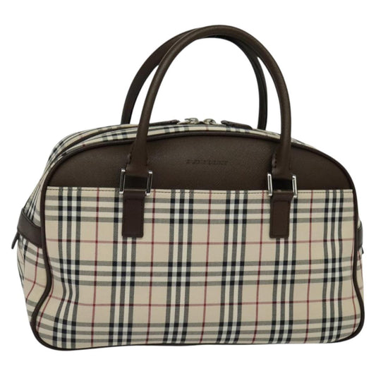 Burberry Brown Canvas Nova Check