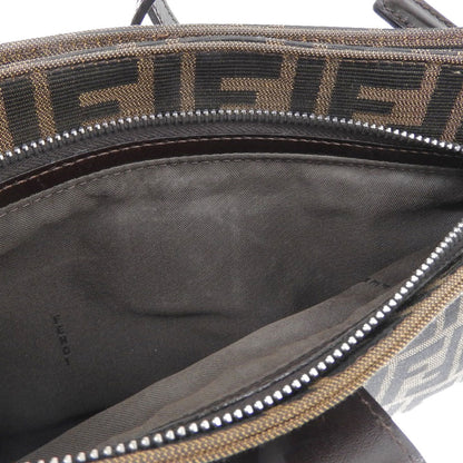 Fendi Brown Canvas Zucchino