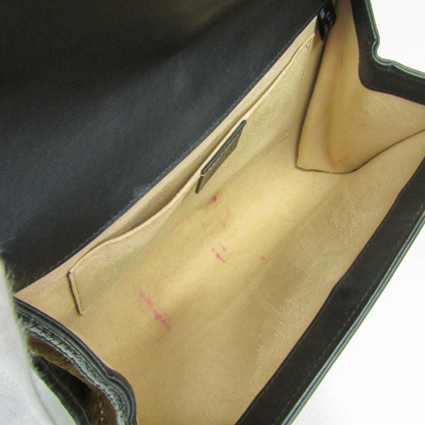 Gucci Brown Suede Rajah