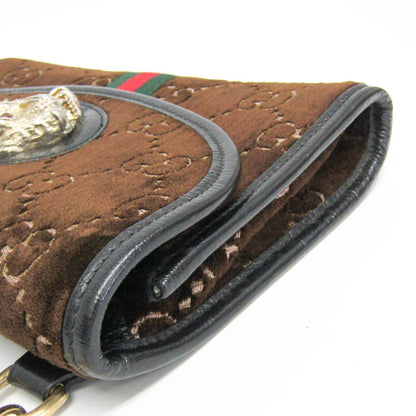 Gucci Brown Suede Rajah