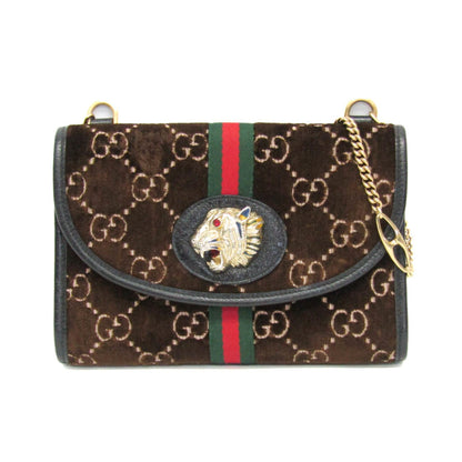 Gucci Brown Suede Rajah