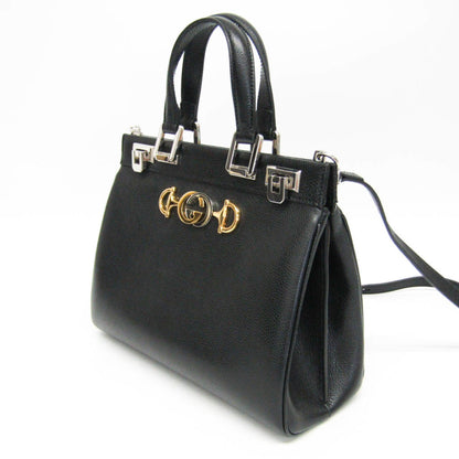 Gucci Black Leather Zumi