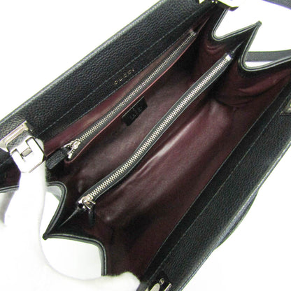 Gucci Black Leather Zumi