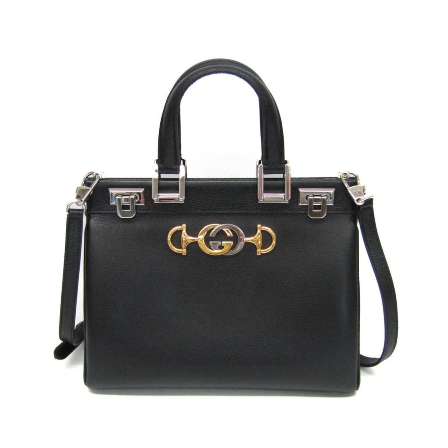 Gucci Black Leather Zumi