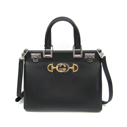 Gucci Black Leather Zumi