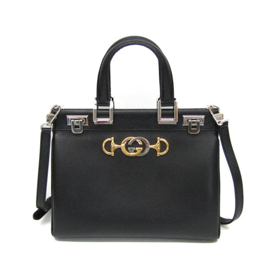 Gucci Black Leather Zumi