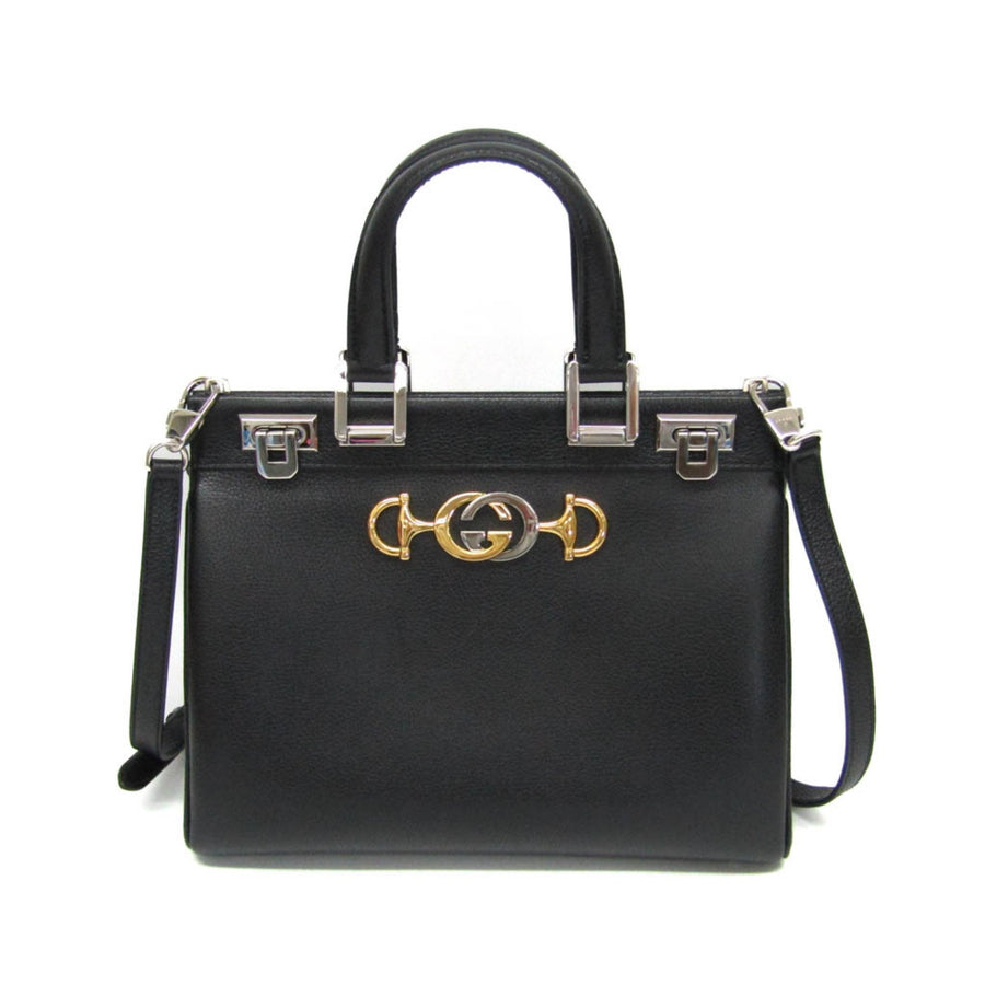 Gucci Black Leather Zumi