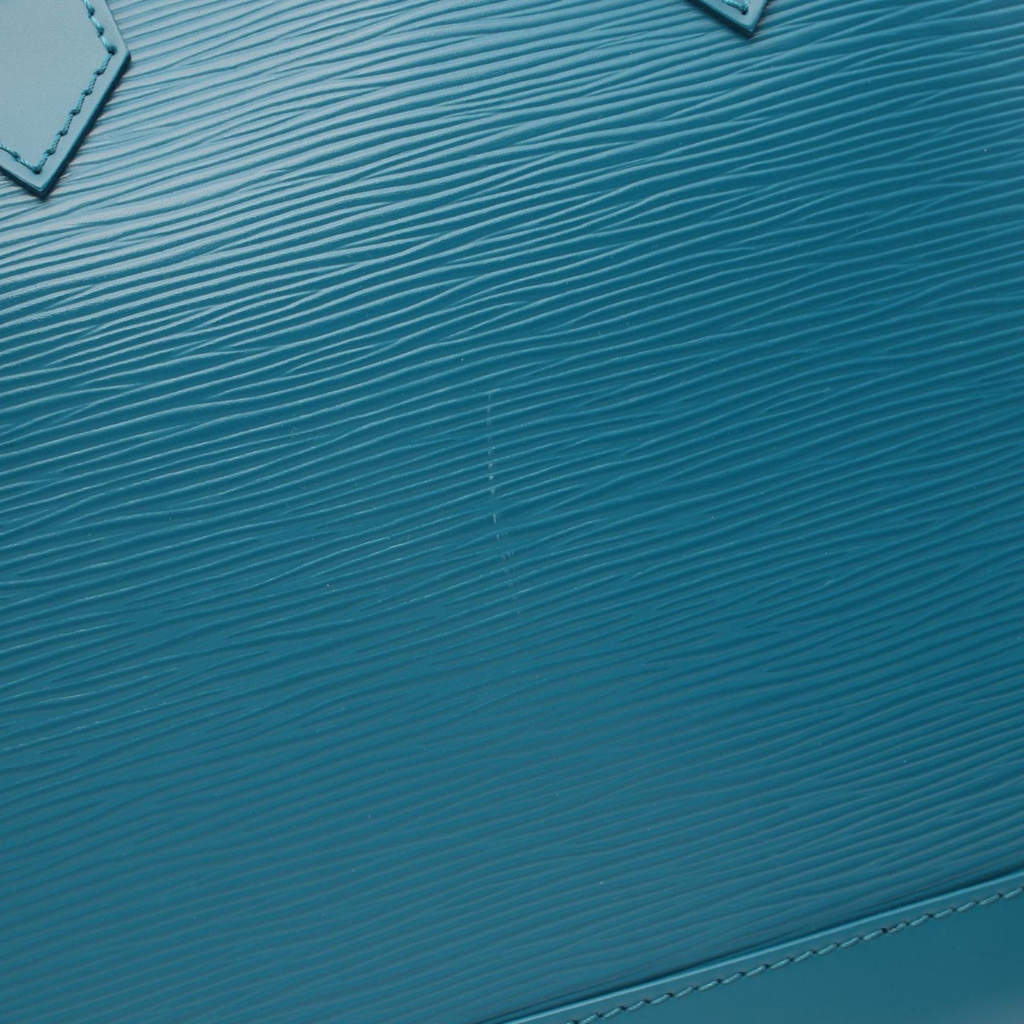 Louis Vuitton Blue Leather Alma