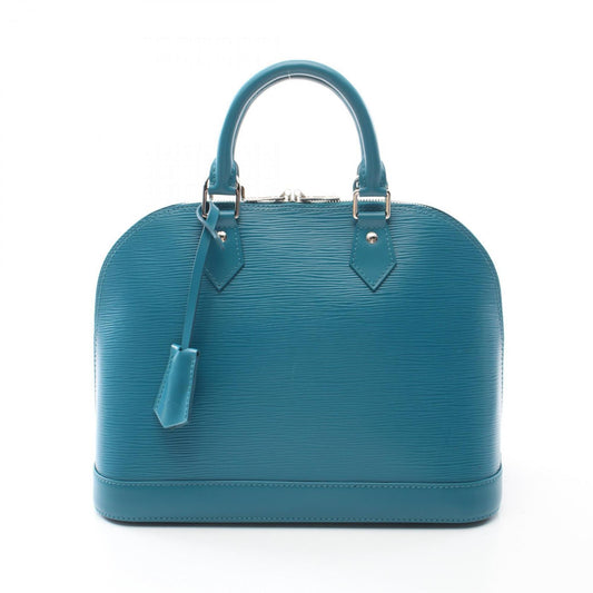 Louis Vuitton Blue Leather Alma